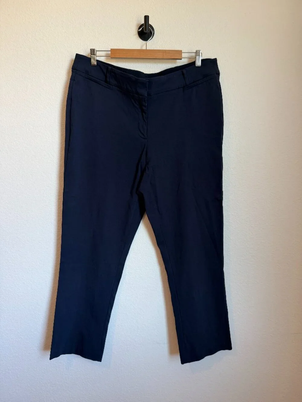 Lane Bryant The Allie Signature Fit Straight Leg Navy Pants Size 20